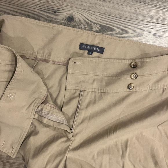 Addition Elle Tan Work Pant - Picture 2 of 3